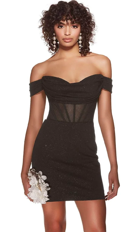 Alyce Paris 4819 - Corset Sheath Cocktail Dress