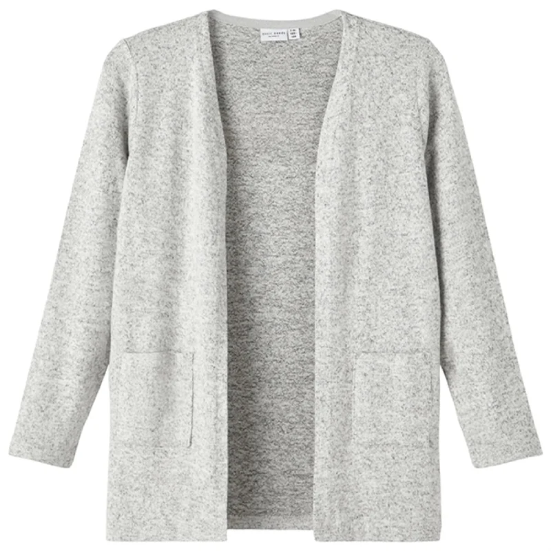 Name it Grey Melange Victi NOOS Knit Cardigan