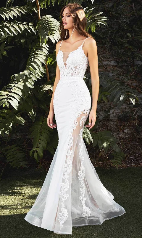 Ladivine Bridals - CD937W Sleeveless Mermaid Bridal Gown