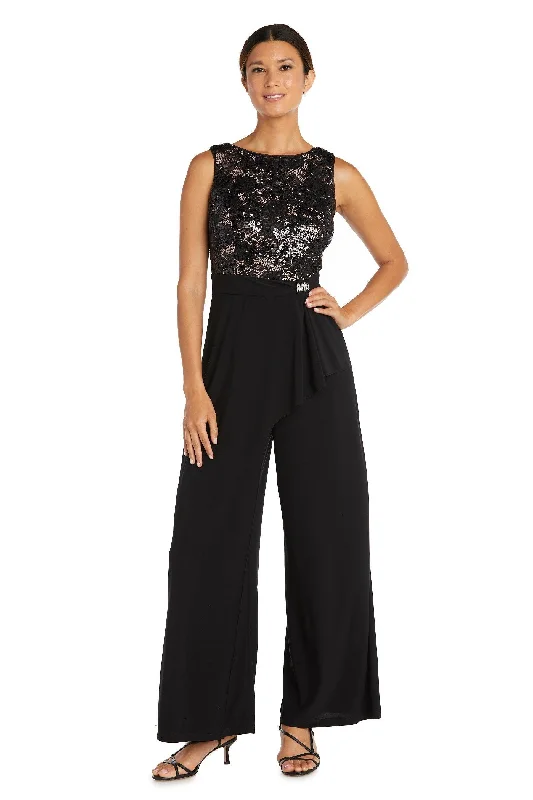 R&M Richards 9054P Formal Sleeveless Petite Jumpsuit Sale