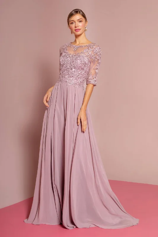 Chiffon Mother of the Bride Long Dress Formal