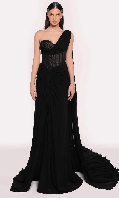 Tarik Ediz 98772 - Lace Corset Evening Gown