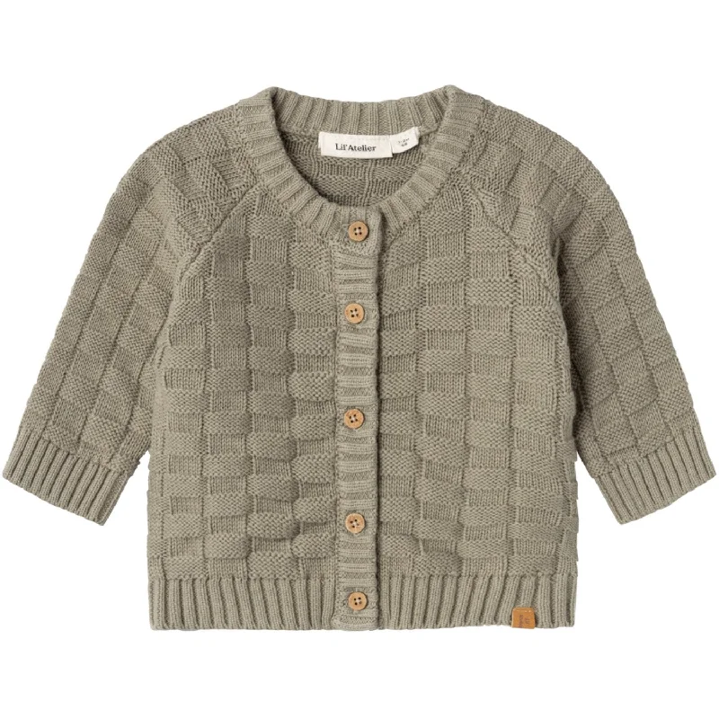 Lil'Atelier Laurel Oak Larson Knit Cardigan