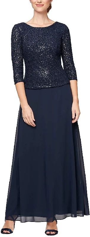 Alex Evenings AE81122285 Long Mother of the Bride Dress