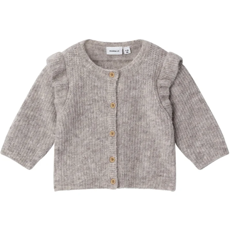 Name it Peyote Melange Sollar Knit Cardigan