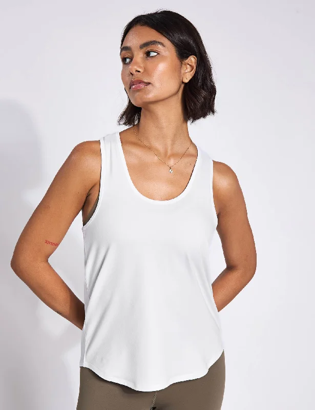 ReSet Relaxed Tank - White