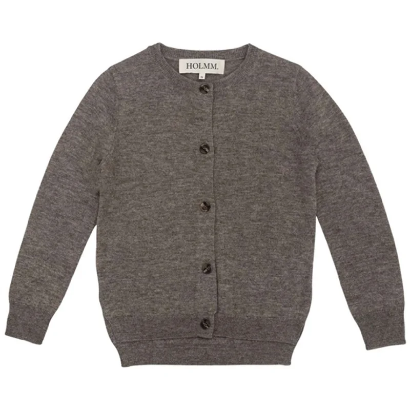 HOLMM Millet Mob Yak Wool Knit Cardigan