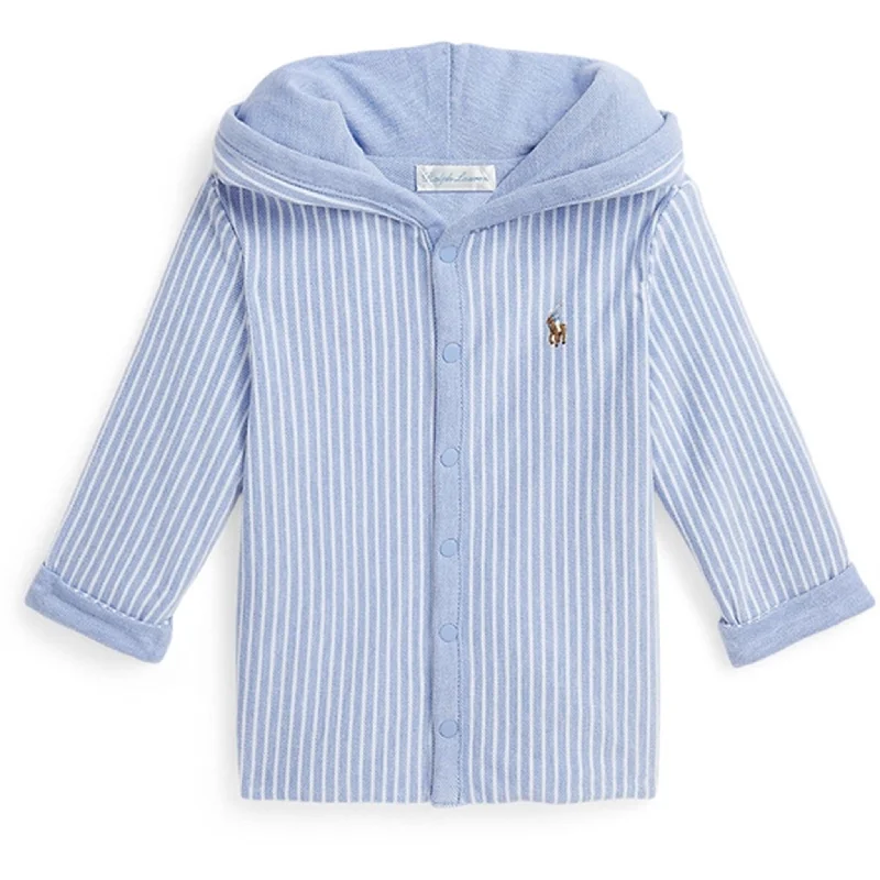 Ralph Lauren Baby Boy Cardigan Harbor Island Blue Multi