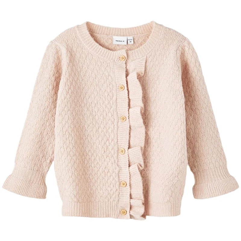 Name it Rose Smoke Tofemme Knit Cardigan