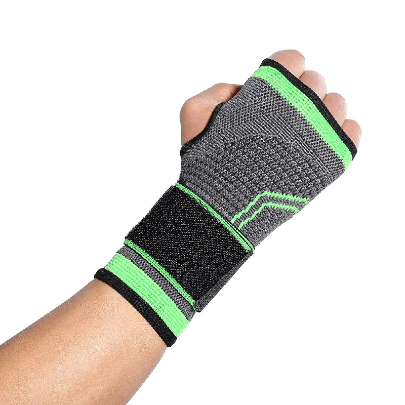 KALOAD Dacron Breathable Wrist Support Palm Protection Adults Weight Lifting Sports Bracers Gym Fitness Protective Gear