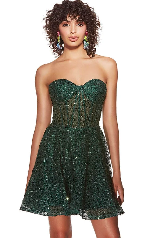 Alyce Paris 3776 - Sequin  Sweetheart Neck Cocktail Dress