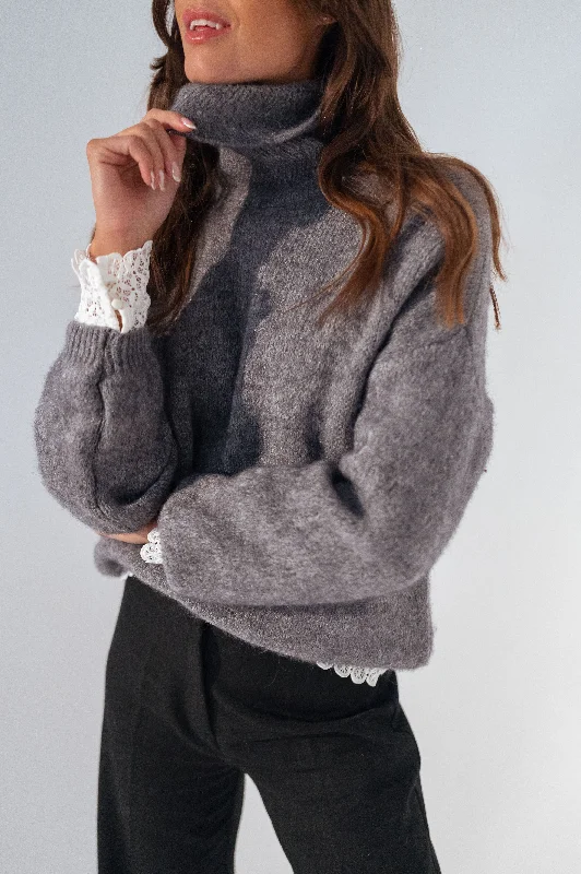 Dark Grey Satou Sweater