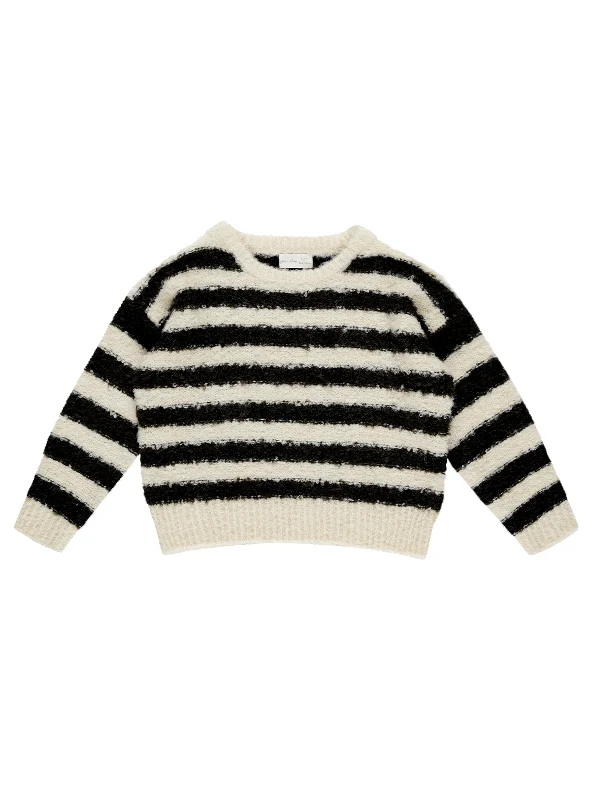 Rylee & Cru Aspen Sweater, Fuzzy Stripe