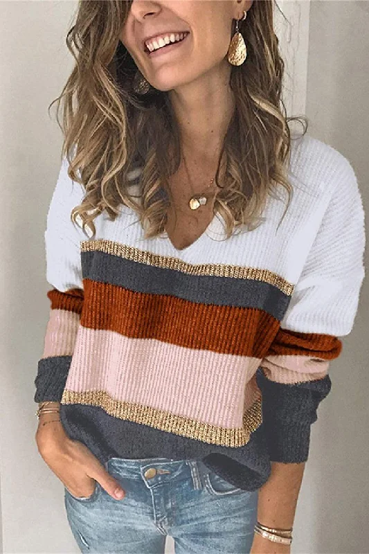 Wide Striped Dark Brown