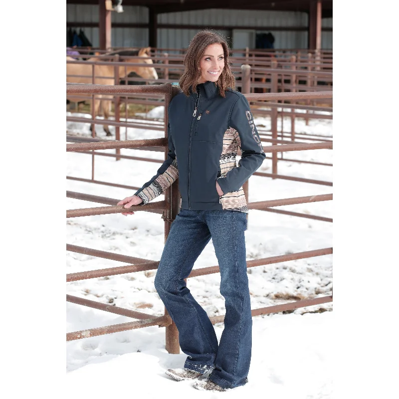 Cinch Women's Navy Concealed Carry Bonded Jacket