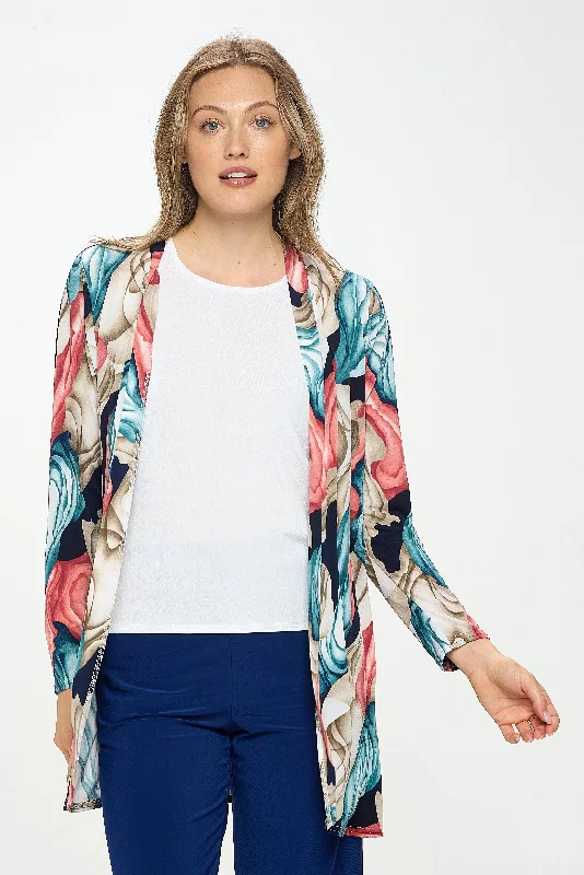 ITY Duster Jacket Quarter Sleeve Print-471HT-QRP1-W396