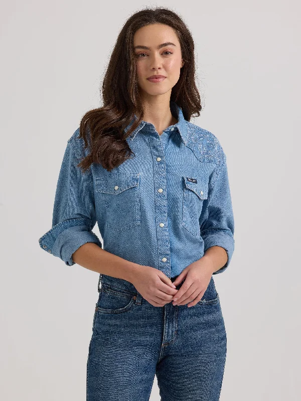 Women's Wrangler Snap Front Shirt #112347169