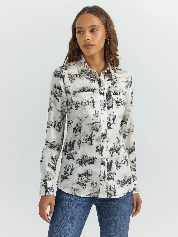 Women's Wrangler Snap Front Shirt #112353127