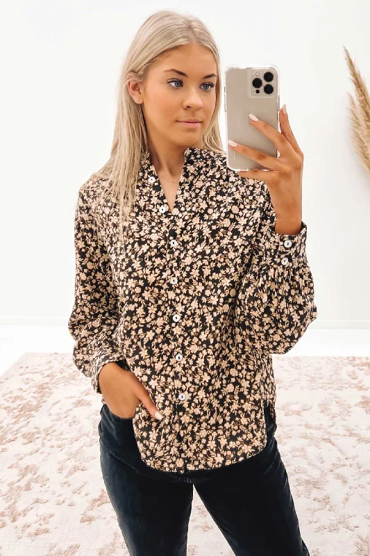 Hazel Floral Shirt Print