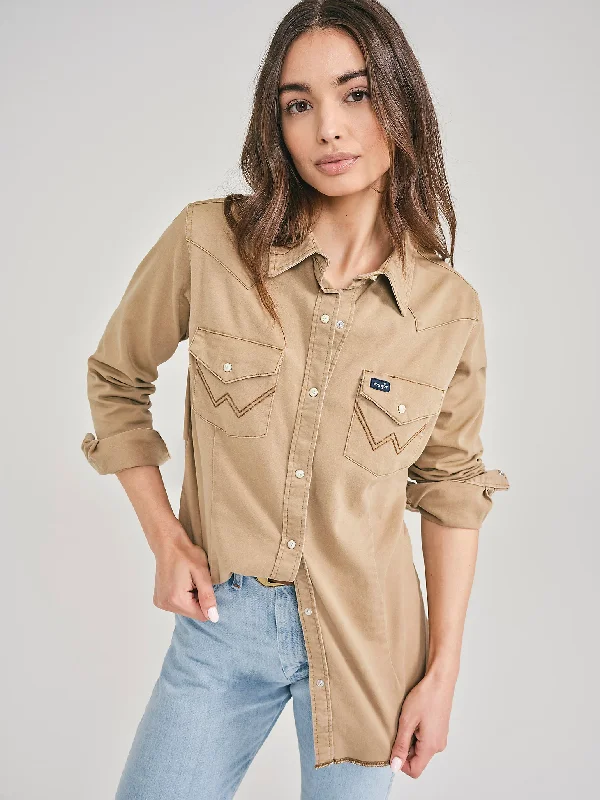 Women's Wrangler Snap Front Shirt #LW1031T