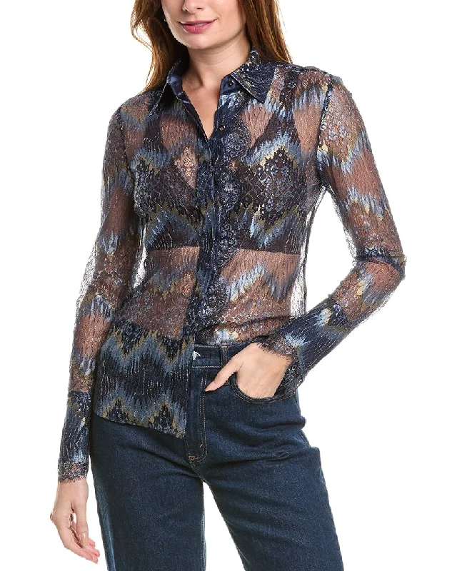 Ramy Brook Nora Lace Shirt