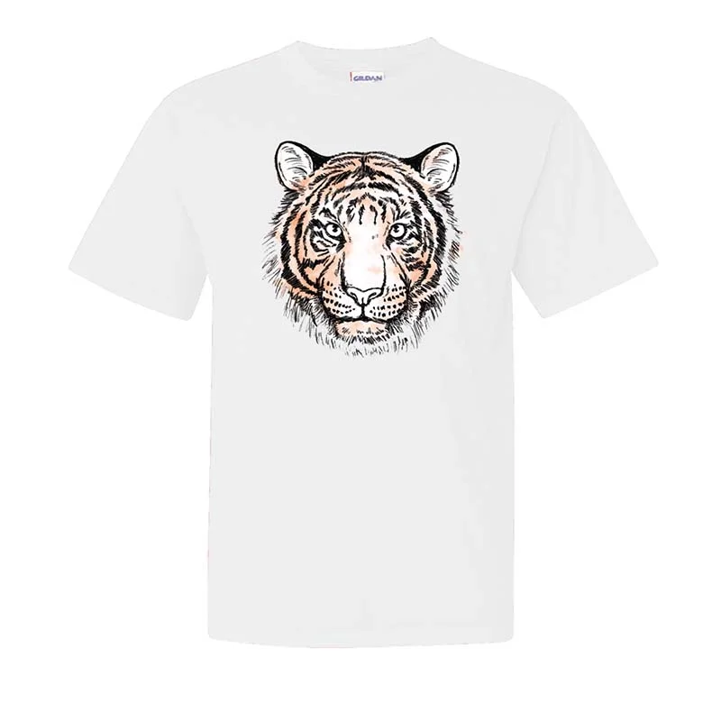 Clemson Watercolor Tiger Short Sleeve T-Shirt