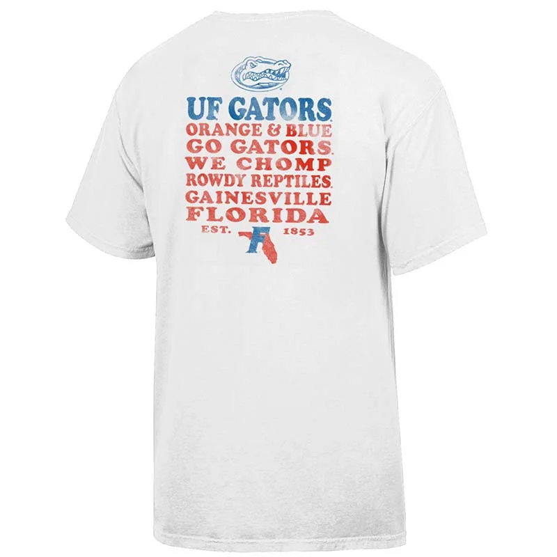 UF Gators Stacked Words Short Sleeve T-Shirt