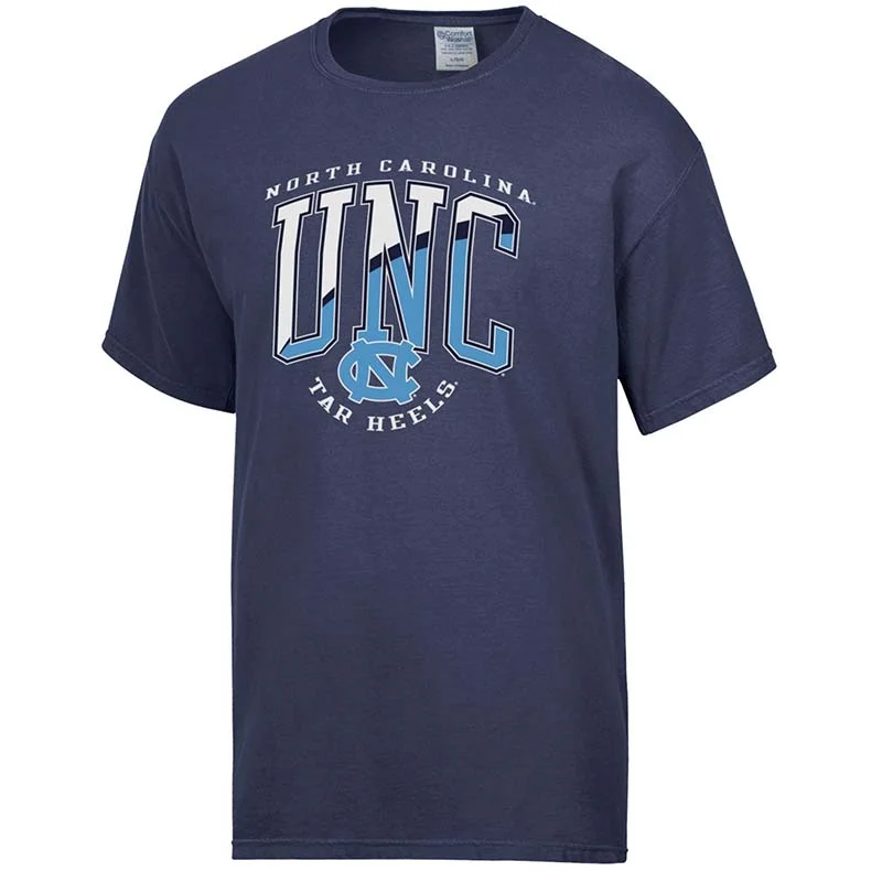 UNC Split Color Short Sleeve T-Shirt