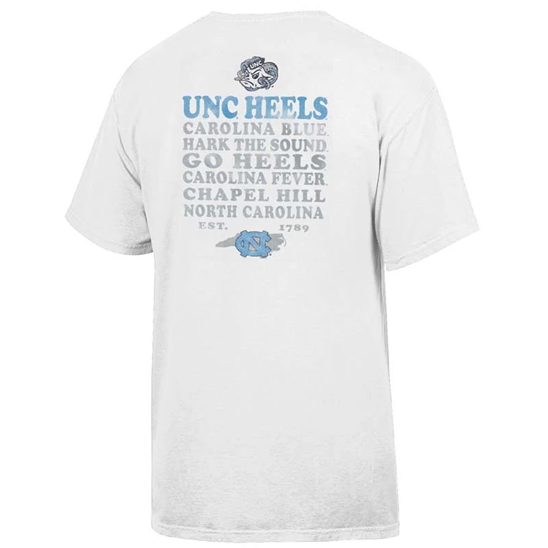 UNC Stacked Words Short Sleeve T-Shirt