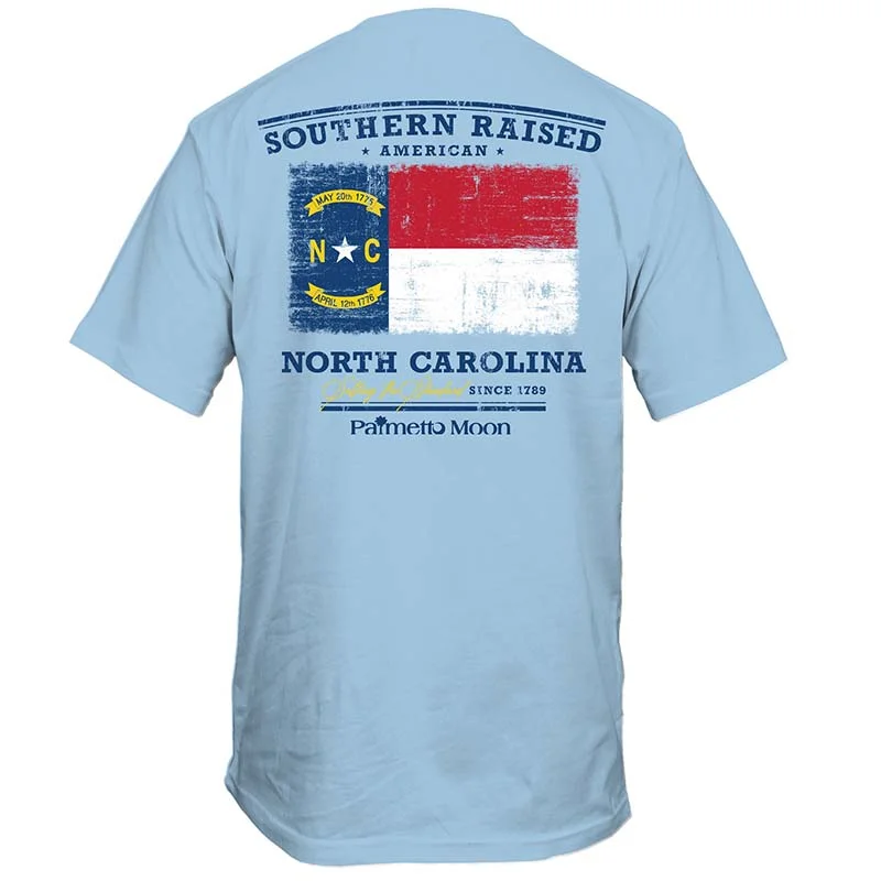 North Carolina State Flag Short Sleeve T-Shirt