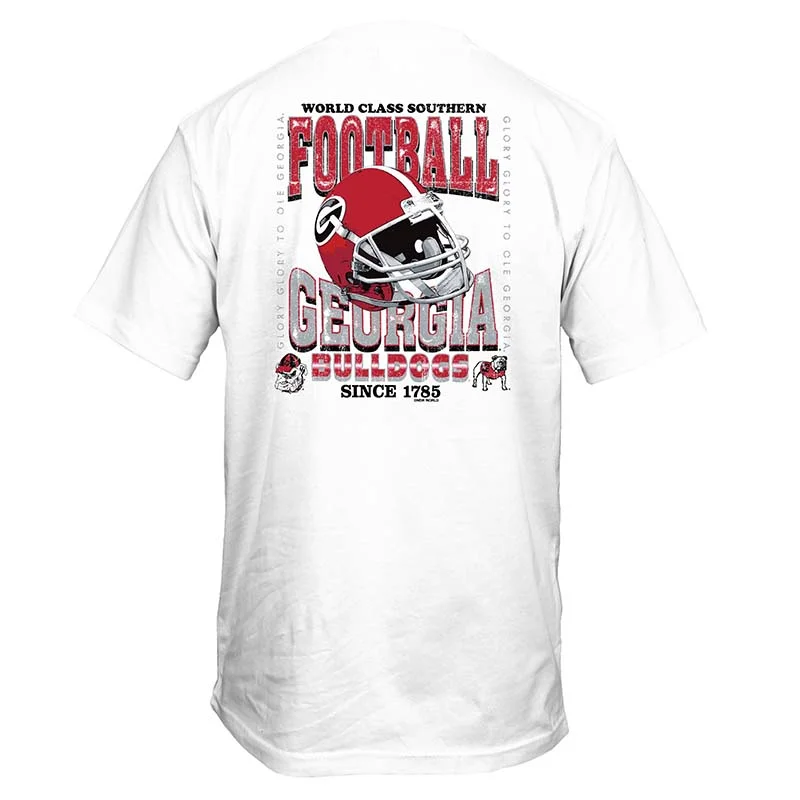 UGA Retro Helmet Short Sleeve T-Shirt