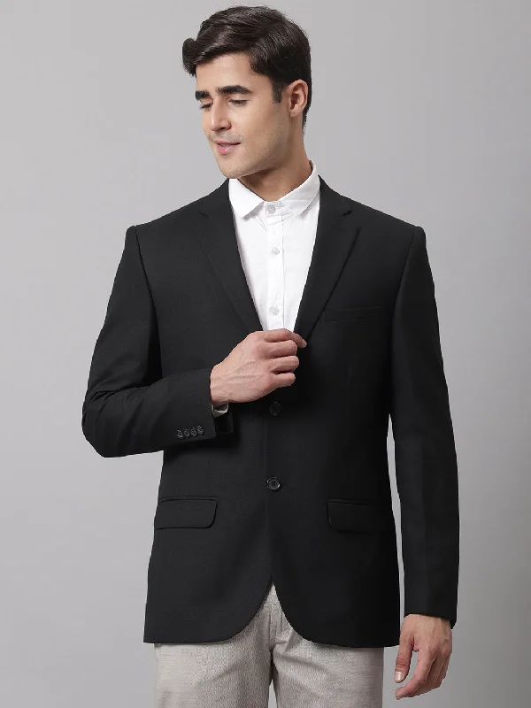 Men Black Formal Blazer