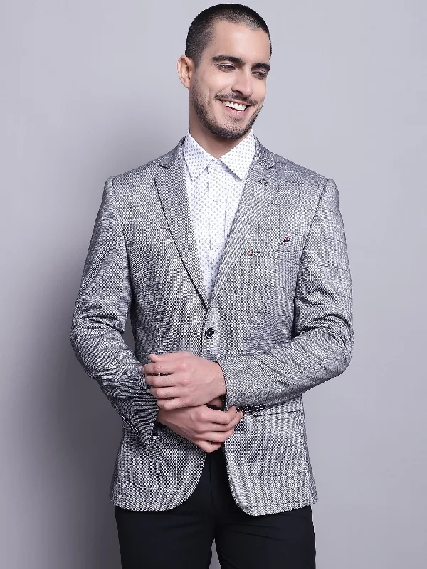 Men Grey Blazer