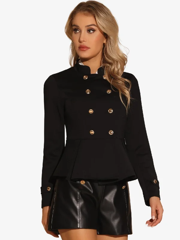 Casual Long Sleeve Open Front Blazer Work Suit Jacket