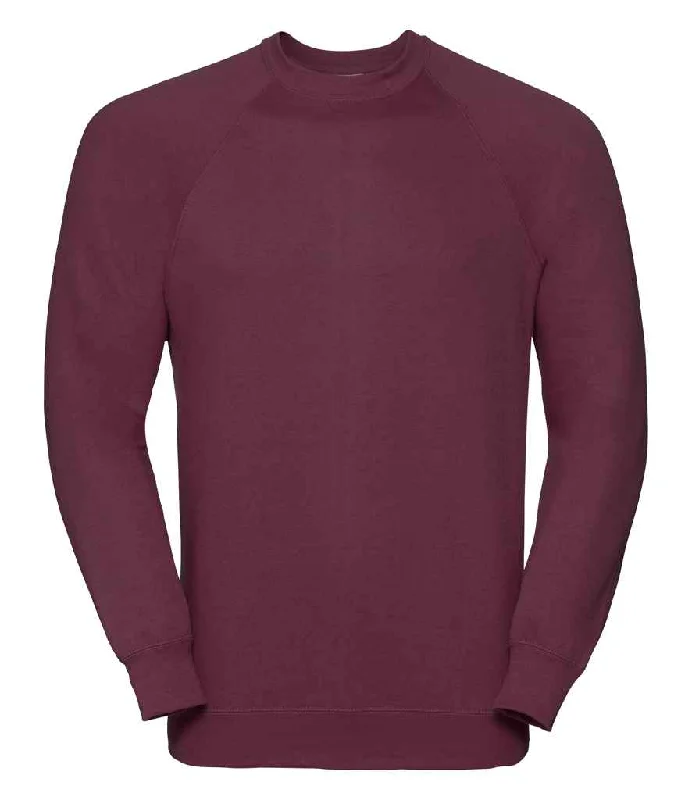 Russell Raglan Sweatshirt | Burgundy