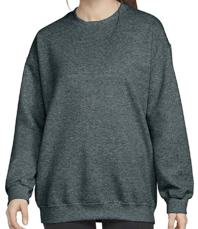 Gildan SoftStyle® Midweight Crew Neck Sweatshirt | Dark Heather