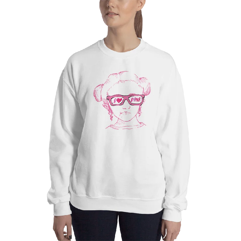 I Love Pink (Esperanza - Raising Dion) Sweatshirt Light & Dark Colors