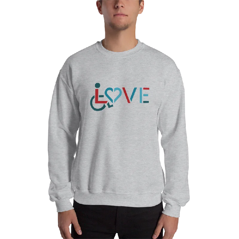 LOVE (for the Special Needs Community) Sweatshirt (Men's/Unisex)