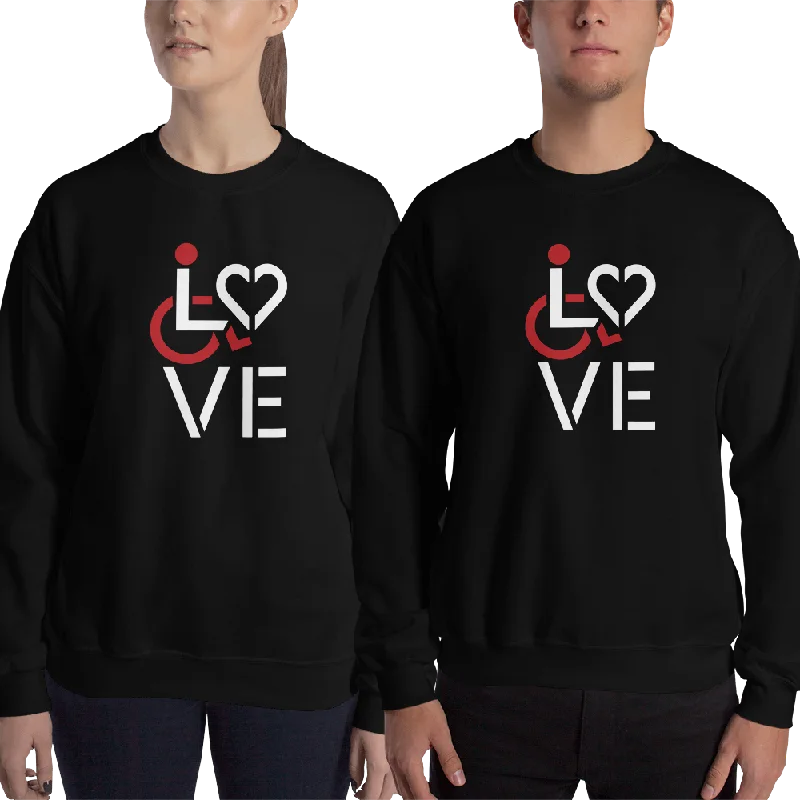 Love (for the Special Needs Community) Sweatshirt Stacked Design 1 of 3