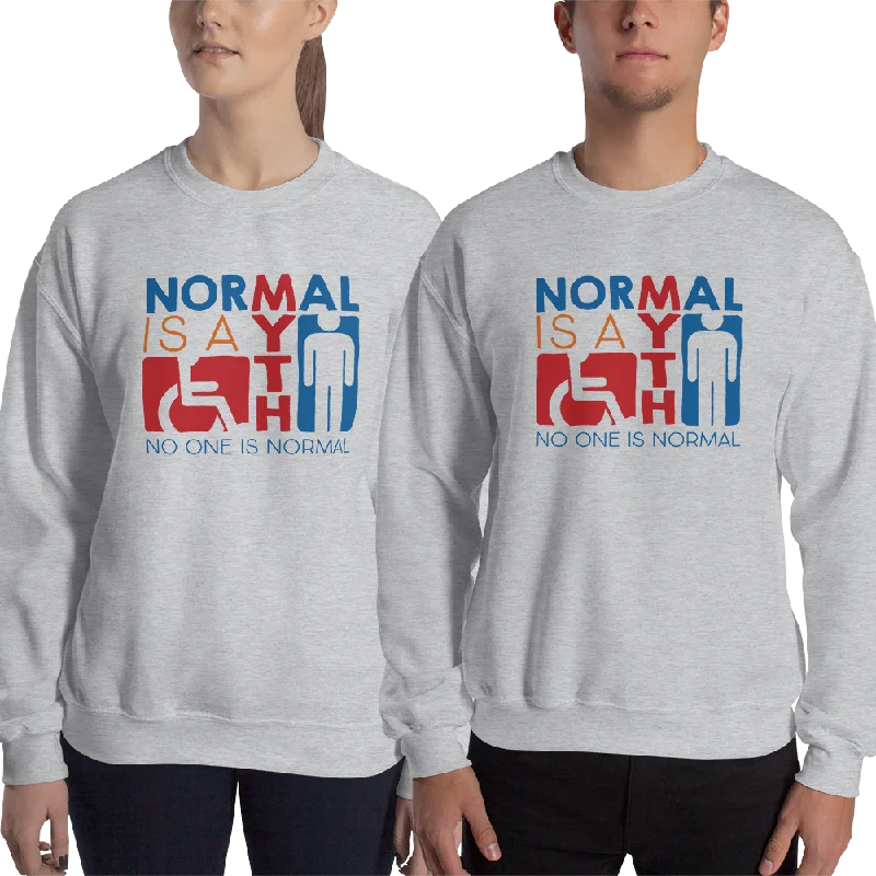 Normal is a Myth (Sign Icons) Sweatshirt