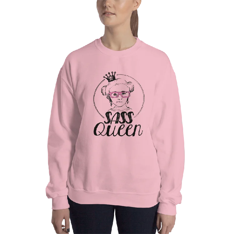 Sass Queen Front/Back (Esperanza - Raising Dion) Sweatshirt