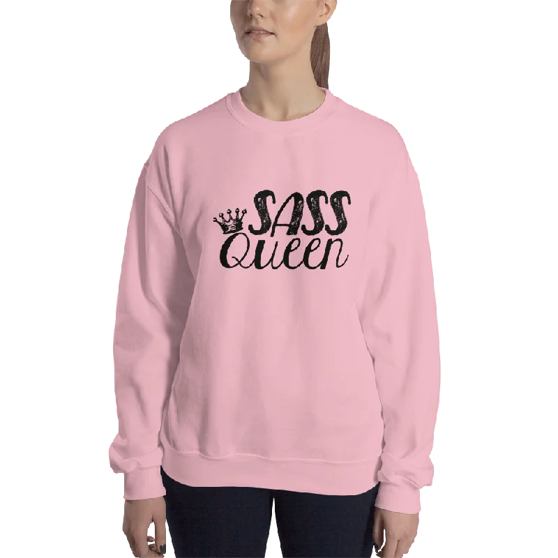 Sass Queen (Sweatshirt) Light Colors