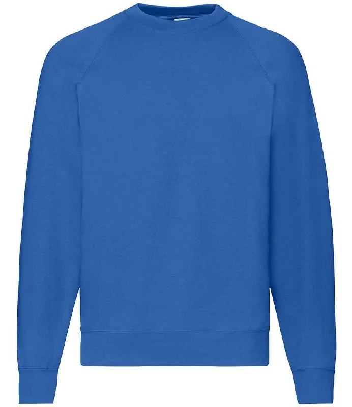 Fruit of the Loom Classic Raglan Sweatshirt | Royal Blue