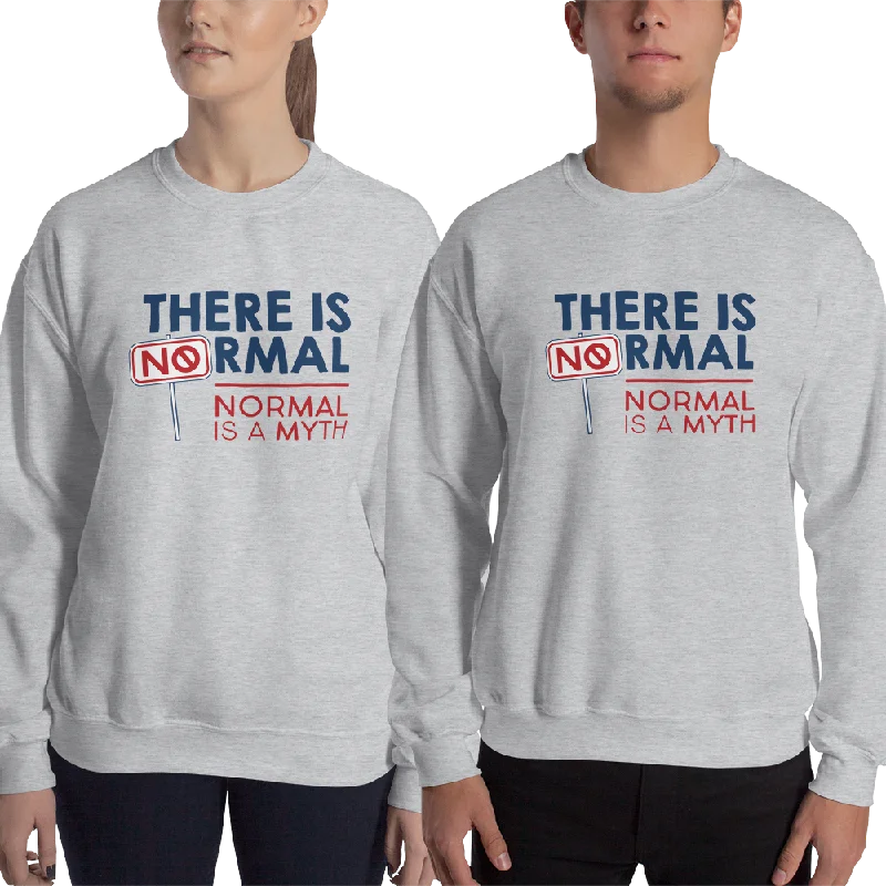 There is No Normal (Sweatshirt Light Colors)