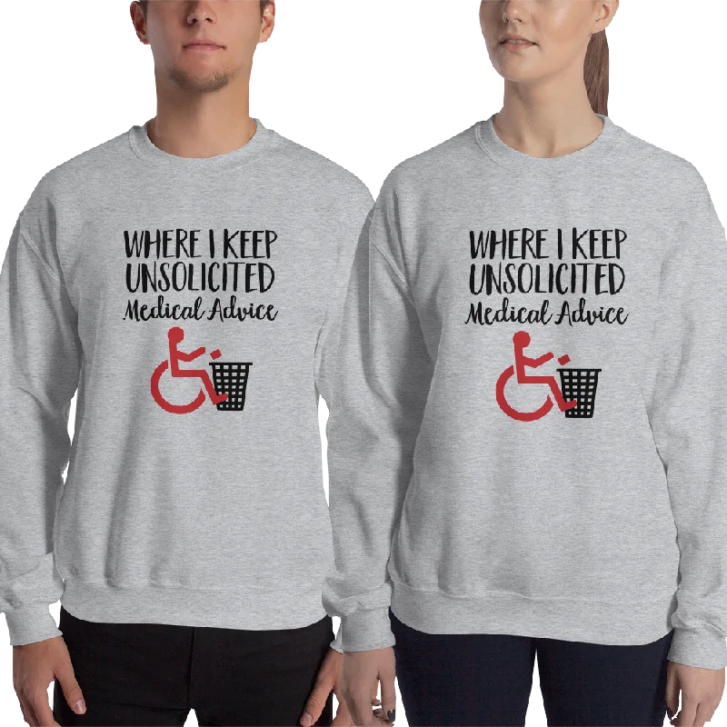 Unsolicited Medical Advice (Unisex Sweatshirt)