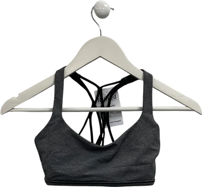 Lululemon Grey Sports Bra UK S